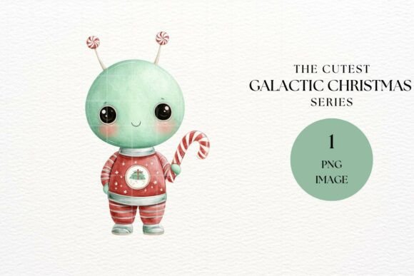 Download Christmas Alien Clipart - Christmas Collection