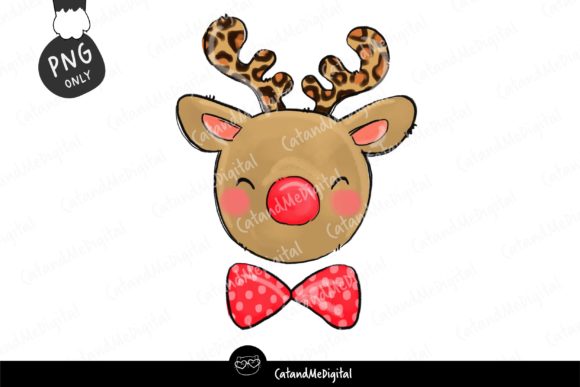 Download Deer Christmas Sublimation - Christmas Collection