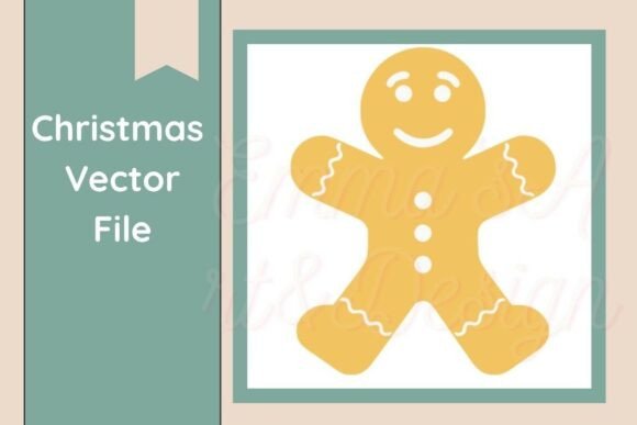 Download Gingerbread Man Christmas Vector - Christmas Collection