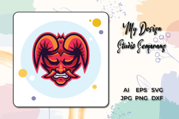 Download Logo E-sport Circle Buble Style Bull - Style Collection
