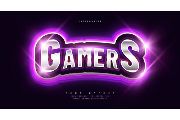Download Editable Text Effect in E-sport Style - Style Collection