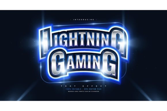Download Editable Text Effect in E-sport Style - Style Collection