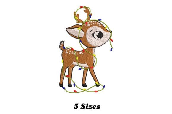 Download Lighting Deer Christmas - Christmas Collection